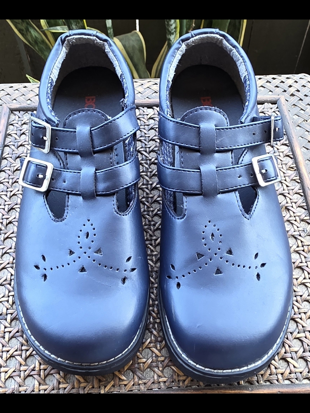 Vintage Y2K Bongo Mary Jane Shoes Sz 7.5 7 1/2